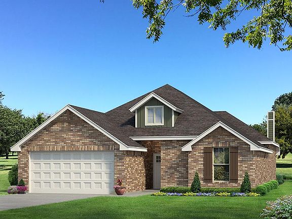 Homes by Taber Teagen Brick Elevation - Green