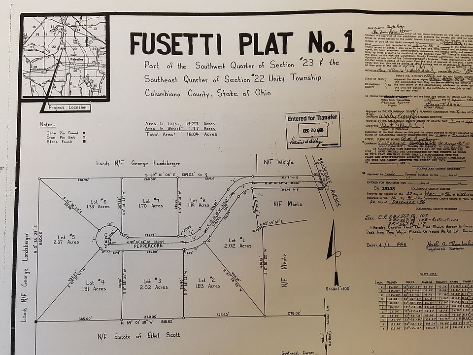 This is the plat map