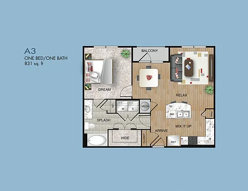 Floor plan A3