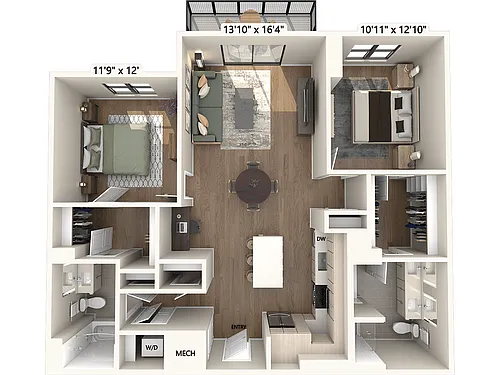 Floor plan B09-Scheme2