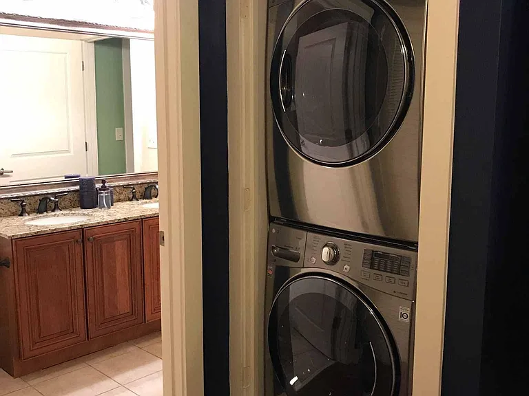 large washer and dryer