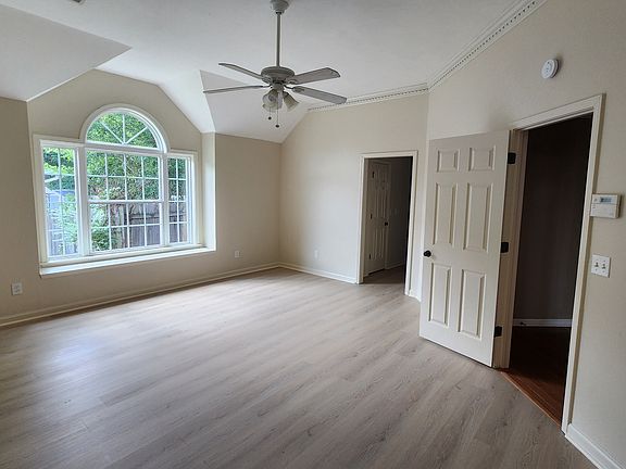 Large Master Bedroom with new Vinyl Plank flooring