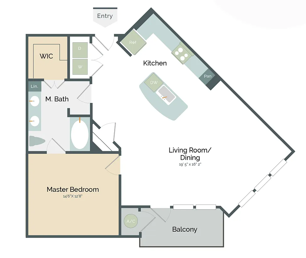 Floor plan A6