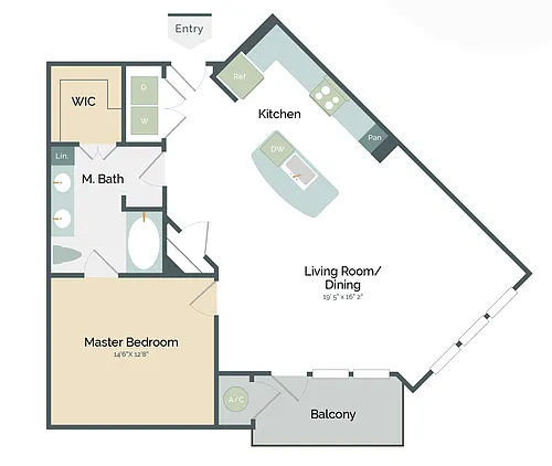 Floor plan A6