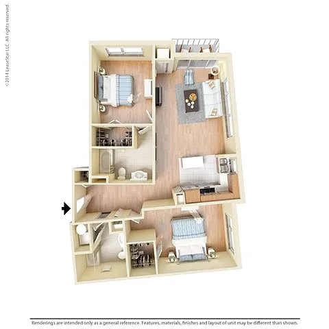 Floor plan B9
