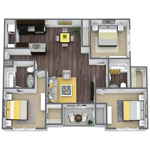Floor plan C1