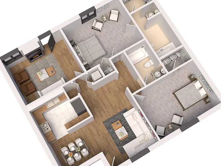 The Oaks Apartments At Medical Center — Photo 83