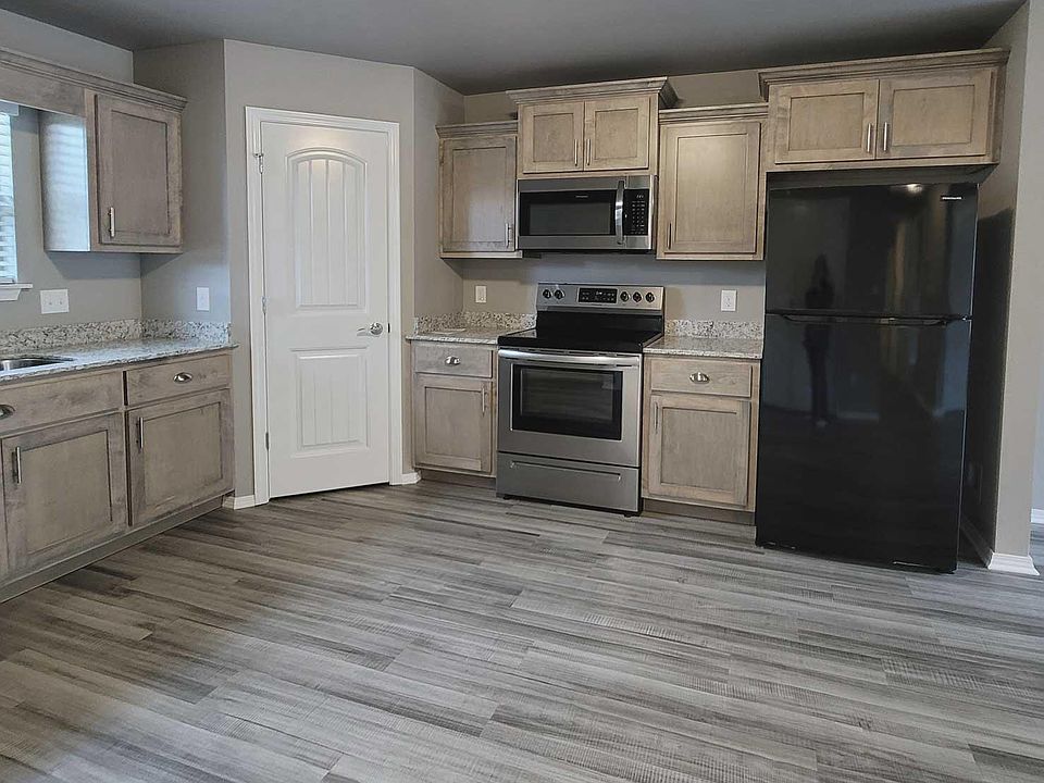 Kitchen with large pantry