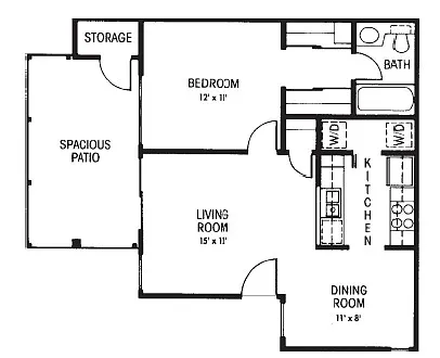Floor plan A1 Flat