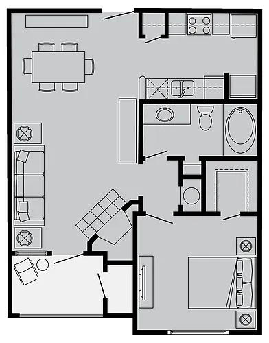 Floor plan A