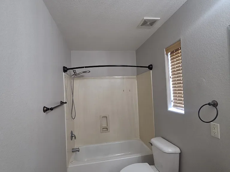 Master bathroom. (Is being remodeled currently with new tub/shower and new double sink vanity)