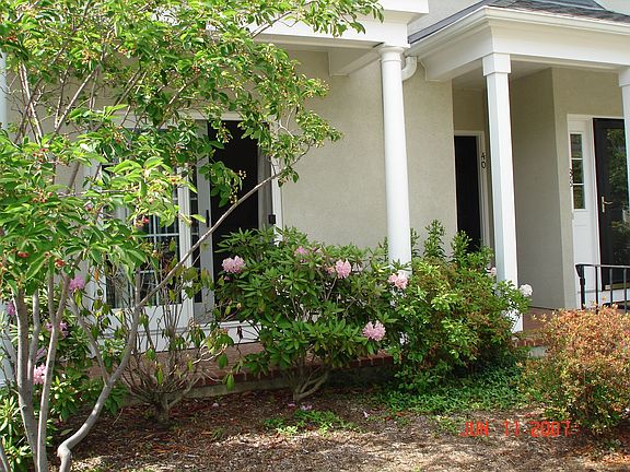 Charming front covered porch