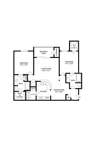 Floor plan Commons