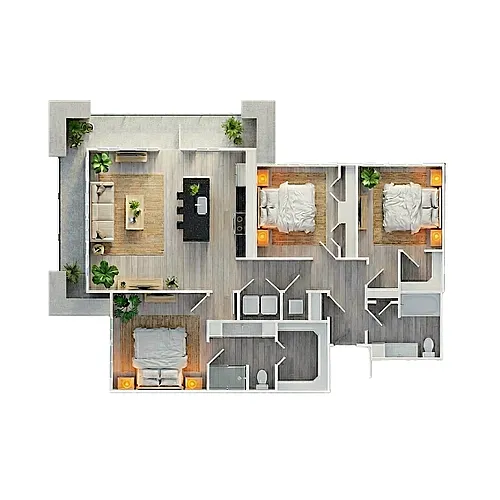 Floor plan C1