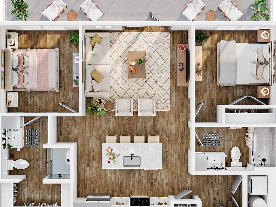 2nd image of 221 Long Shoals Rd #408
