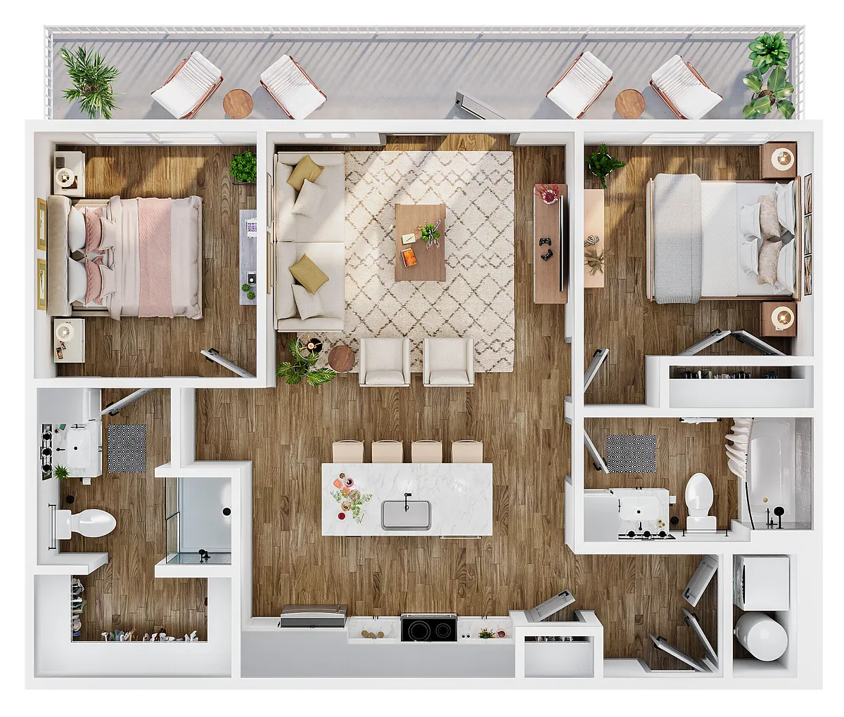 Floor plan Fontana