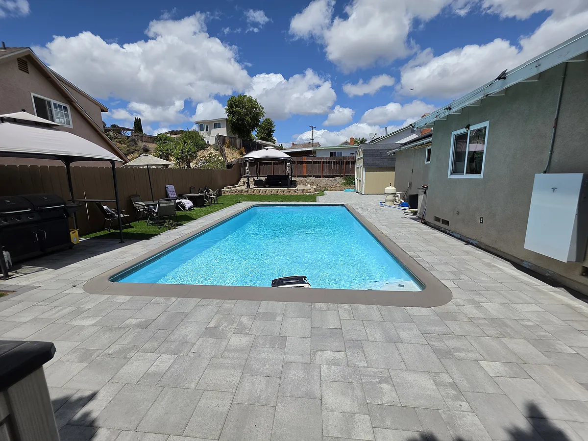 Backyard pool side - 2620 Keen Dr