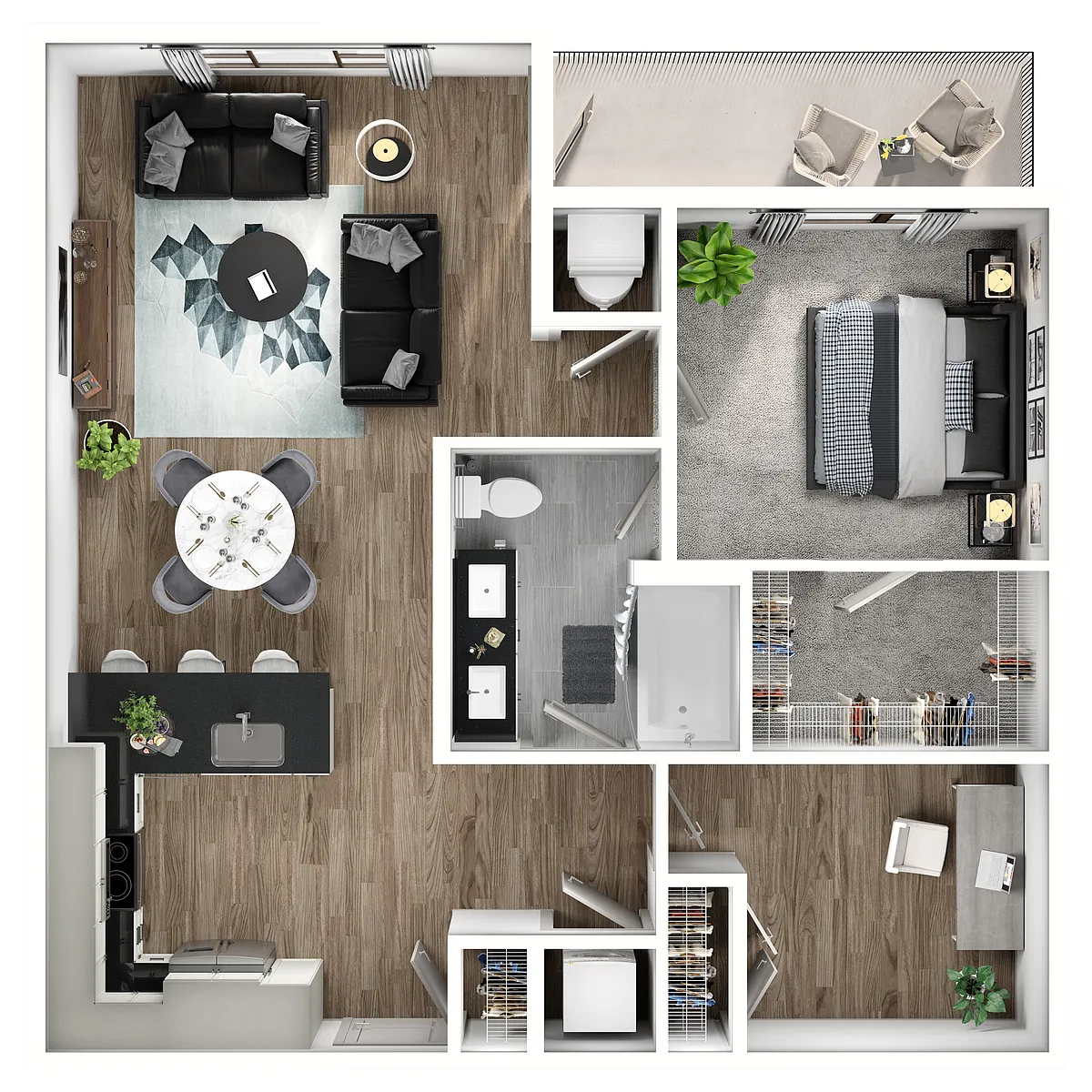Floor plan A7D