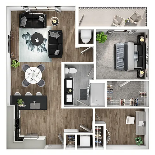 Floor plan A7D
