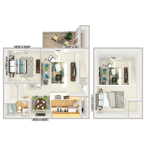 Floor plan A2 - Oakdale