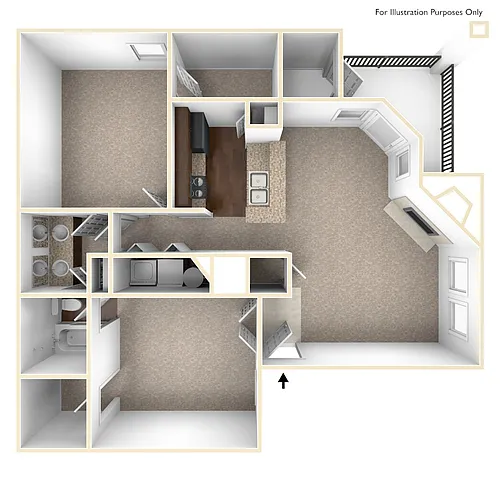 Floor plan E
