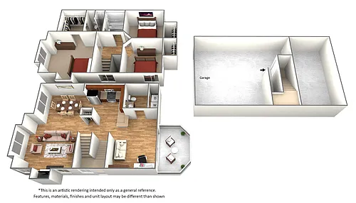 Floor plan Deerwood