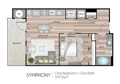 Floor plan Symphony