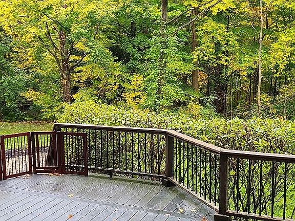Deck off living room
