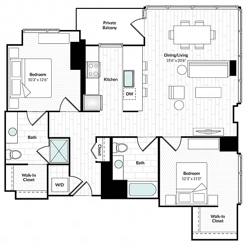 Floor plan Mt Princeton
