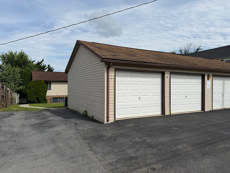 Off street parking included. Optional oversized two car garage available for additional fee