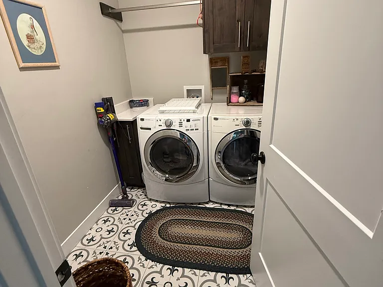 Shared laundry room
