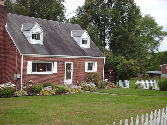 Flat, level front yard