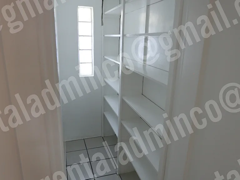 Walk in pantry.