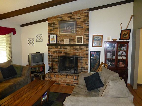 Wood burning fire place