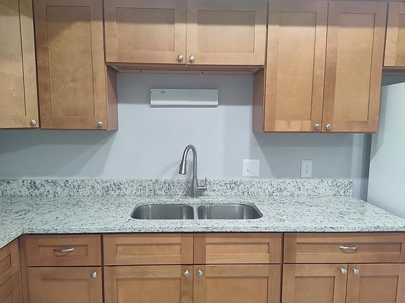 Spacious kitchen with new counters