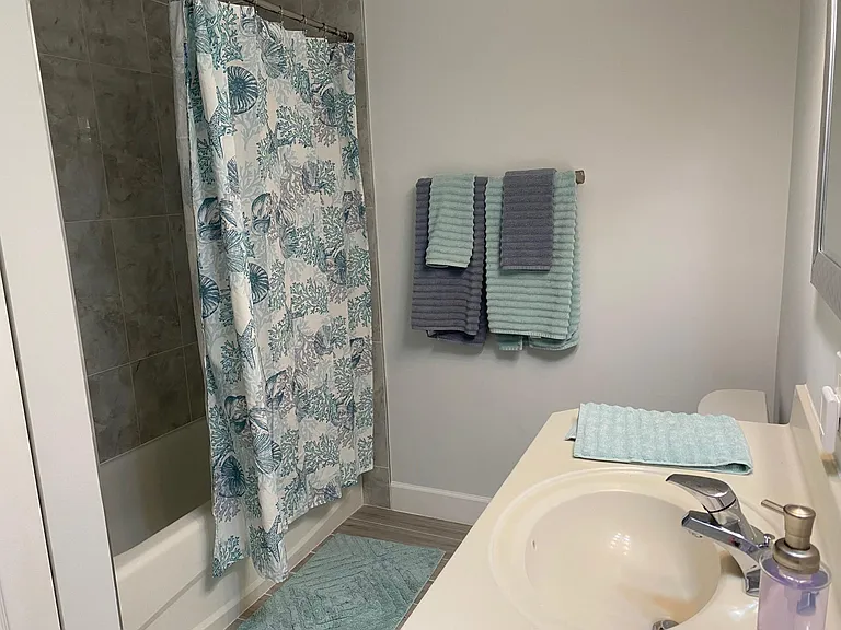 Lovely guest bathroom