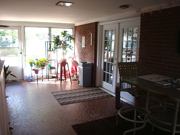 Exposed Brick Sunroom
