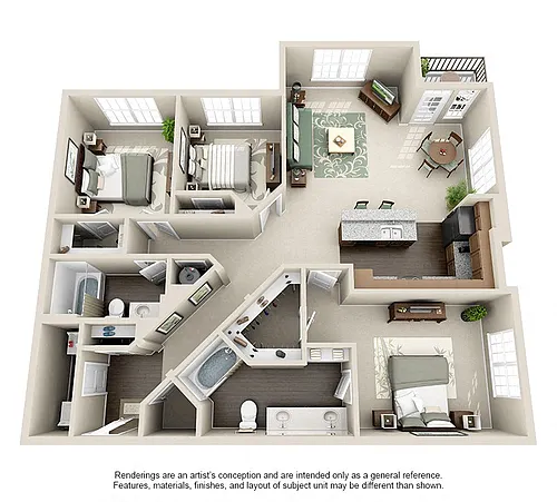 Floor plan C1