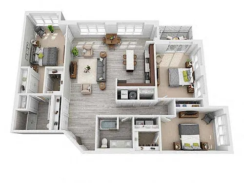 Floor plan c1-buck