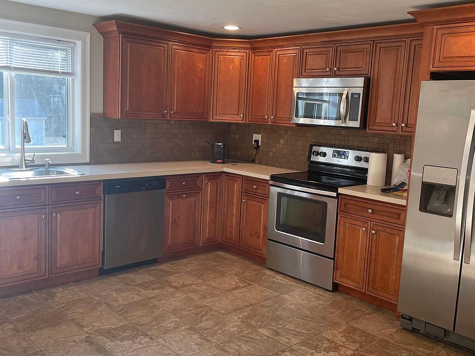 Kitchen with space for table