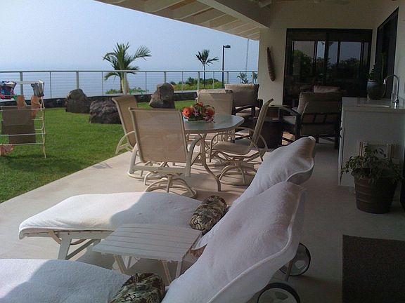 Lanai view to Ocean