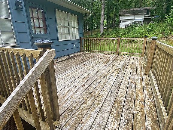 Back deck