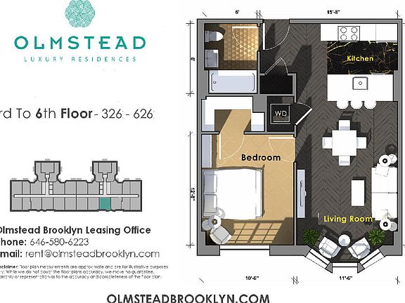 2nd image of 564 Saint Johns Pl Unit 426