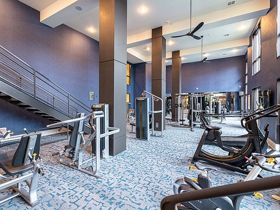 Two-Story Fitness Center with Cardio, Resistance, & Free Weights