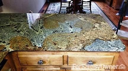 Granite countertop
