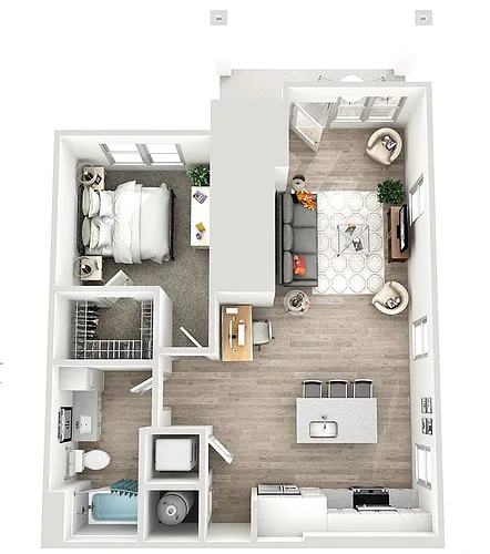 Floor plan A2A