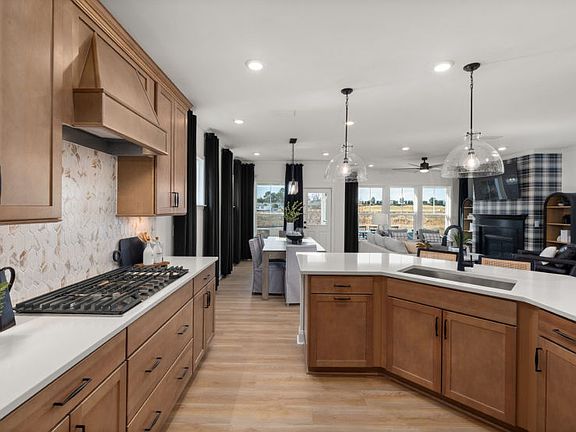 Kitchen Layout is Functional and Spacious - Model Representation