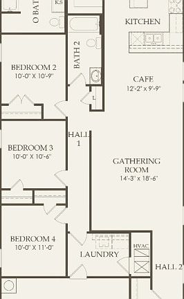 First Floor 4 br 2 ba
