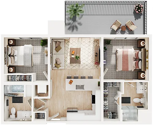 Floor plan Aldrich