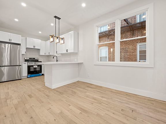 Eat-in-Kitchen & Living Space